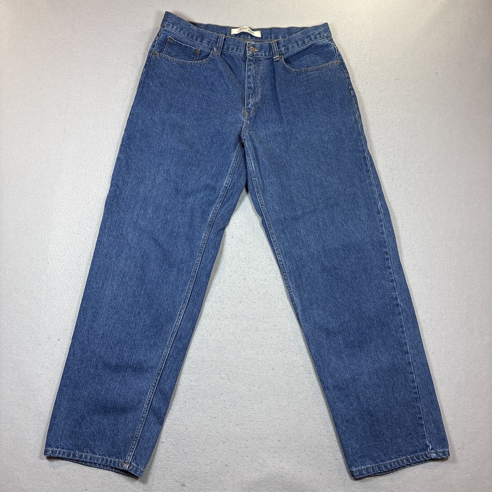 Urban Pipeline Jeans Men 36x34 Blue Regular Fit Straight Leg Blue‎ Denim
